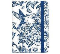 beinkmake Hummingbird Line Art Passport Holder for Travel, 5.9" x 4.3"