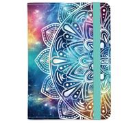 beinkmake Mandala Passport Holder Passport Cover Starry Sky Flower Travel Wallet Passport Case with Credit Card Slots for Women Men Travelling Essentials for Flying