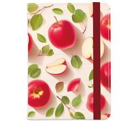 beinkmake Passport Holder Multi-Pocket PU Leather Travel Wallet for Organizing Documents Card Holder for Men and Women, Apple