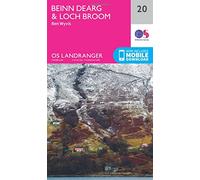 Ordnance Survey Landranger Map 20 Beinn Dearg & Loch Broom, Ben Wy