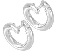 BEIQIYA 2pcs 925 Sterling Silver Lock Jump Ring Mini Round Split Jump Ring Small Jewelry Clasp Connector for Necklace Bracelet Earrings Jewelry Making