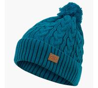 Beira Lined Bobble Hat - Ocean Blue