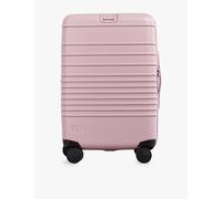 Beis Beis The Carry-On Roller Four-Wheel Shell Cabin Suitcase 58cm x 40cm In Atlas Pink