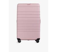 Beis Beis The Large Check-In Roller Four-Wheel Shell Suitcase 79.5cm x 50cm In Atlas Pink