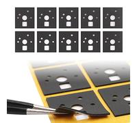BeisDirect 120 Pieces Mechanical Keyboard Switch Sticker Switch Stabilizer for Gaming Keyboard, Noise Dampener Foam Sound Reduction Insulation Switch Film For Switch Stabilizer, 15x16mm (PORON)