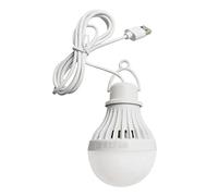 BeisDirect 3W/5W/7W LED Bulb USB Camping Lamp Mini Camping Lantern 5V Portable Hanging Tent Cable Bulbs for Camping Emergency Light Hiking Emergency Light Fishing Lighting (5W)