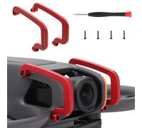 BeisDirect Avata 2 Gimbal Bumper for DJI Avata 2, Anti-Collision Protection Bar Aluminum Alloy Camera Lens Protector Safety Bumper Len Cover for DJI Avata 2 Drone Accessories (Red)