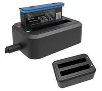 BeisDirect Camera Battery Charger for Insta360 X4 Battery, Dual USB (Type-C Micro USB) Charger Compatible with Insta360 X4 Action Camera Accessories