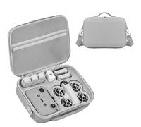 BeisDirect Carrying Case for DJI Neo Drone Waterproof Crossbody Bag Large Capacity Storage Bag Protective Case for DJI Neo, Neo Intelligent Flight Battery and Accessories (Gray)