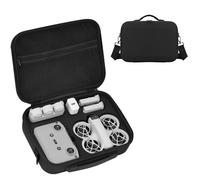 BeisDirect Carrying Case for DJI Neo Drone Waterproof Crossbody Bag Large Capacity Storage Bag Protective Case for DJI Neo, Neo Intelligent Flight Battery and Accessories (Black)