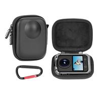 BeisDirect Carrying Case for DJI OSMO 360 Camera Body with Frame Cage, PU Hard Shell Storage Bag Mini Protective Cover Travel Portable Bag with Carabiner, Only Protective Case