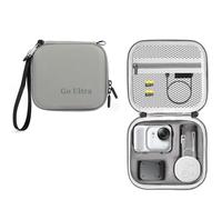 BeisDirect Carrying Case for Insta360 Go Ultra Standard Bundle, Waterproof PU Hard Shell Protective Storage Bag Travel Case for Go Ultra Camera, Action Pod, Magnet Pendant and Accessories