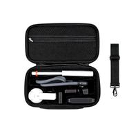 BeisDirect Carrying Case for Insta360 X6, Waterproof Travel Carry Bag PU Hard Shell Protective Cover Portable Storage Case for Insta360 X6 Essentials Bundle Accessories with Shoulder Strap (Black)