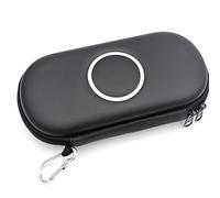 BeisDirect Carrying Case for Sony PSP 1000/2000/3000, Pouch Storage Case Travel Case Bag Protective Hard EVA Case Cover for PSP Console and Memory Card, Waterproof and Shockproof (Black)