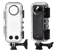 BeisDirect Dive Case for Insta360 X5 Waterproof Case Housing Underwater 45M Protector Invisible 360° Fully Diving Shell Water Case for Insta 360 X5 Camera Accessories (Glasses)