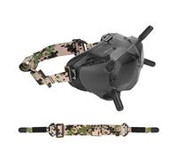 BeisDirect Goggles V2 Glasses Straps Headband for DJI Avata FPV Flying Glasses V2 Accessories Color Head Straps Fixed Elastic Adjustable Strap with Battery Compartment and Cable Hole (Camouflage)