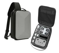 BeisDirect Hard Case Backpack for DJI Neo Fly More Combo, Waterproof Carrying Case Shoulder Bag for DJI NEO Drone, RC-N3 Remote Controller, Batteries and Other Accessories (Silver)