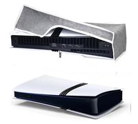 BeisDirect Horizontal Dust Cover for PS5 Pro Console, Soft Dust Guard Cover Anti-Scratch Dustproof Protective Cover Sleeve for PS5 Pro Console Gaming Accessories (Gray)