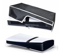 BeisDirect Horizontal Dust Cover for PS5 Pro Console, Soft Dust Guard Cover Anti-Scratch Dustproof Protective Cover Sleeve for PS5 Pro Console Gaming Accessories (Black)