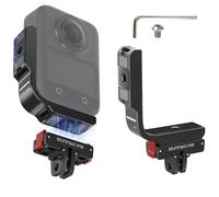 BeisDirect Horizontal Mount Bracket for DJI OSMO 360 Action Camera Aluminum Alloy Horizontal and Vertical Shooting Bracket with Magnetic Quick-Release Mount Adapter