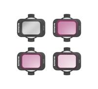 BeisDirect Lens filter For DJI AVATA 2 Waterproof Protective Lens Filter ND64 ND128 Light Reduction MCUV ND16 Filter Accessories (Mixed 4-piece set)