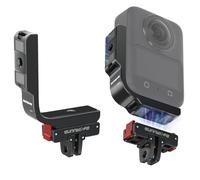 BeisDirect Magnetic Mount+Vertical Horizontal Mount for DJI OSMO 360, Aluminum Alloy L Horizontal Mount Bracket Magnetic Quick Release Adapter Expansion Holder Accessories for DJI OSMO360