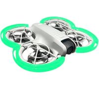 BeisDirect Protective Bumper Ring for DJI Neo Drone Propeller Guard Anti-Collision Impact Protectors Prop Bumper Bumper Guards for DJI Neo Accessories (Bright Green)