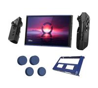 BeisDirect Protective Case for Lenovo Legion Go Handheld Console Monitor Protective Case + Silicone Rocker Cover, Hard Shell Skin Case with Thumb Covers for Legion Go Accessories (Blue)
