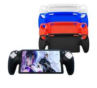 BeisDirect Protective Case For Sony PlayStation Portal Gaming Console Silicone Case Dust Protection Cover Protector for PS Portal Accessories (Black)