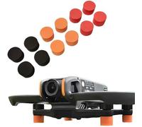 BeisDirect Quick Release Extended Landing Leg Kit, 12Pcs Avata Landing Gear Foot Pads for DJI Avata 2 Drone Accessories, Shock Protection, Increased Height