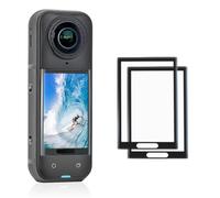 BeisDirect Screen Protector for Insta360 X5 Action Camera, Tempered Glass Screen Cover for Insta 360 X4 9H Hardness Anti-Scrach Anti-Bubble Curved Tempered Film (2 sets)