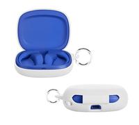 BeisDirect Silicone Case Cover for JBL Endurance Zone Headphone Protective Case Shockproof and Dustproof Wireless Earbuds Case Silicone Protective Sleeve Skin with Hook (White)