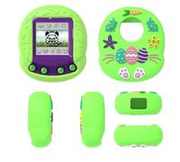 BeisDirect Silicone Protective Case for Giga Pets Pet Game Console Cartoon Cute Anti-drop Storage Protective Shell for Giga Pets Accessories (Green)