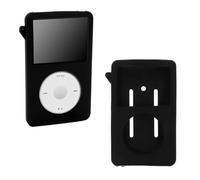 BeisDirect Silicone Skin Cover Case For iPod Classic 80GB 120GB & Latest 6th Generation 160GB, Protective Case Shockproof Dustproof Protective Sleeve Skin Case, Black