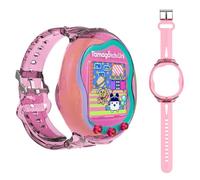 BeisDirect Silicone Watch Band For Tamagotchi Uni (2023) Pet Game Console, Wristband for Tamagotchi Uni Virtual Pet Machine, TPU Protective Case Tamagotchi Uni Watch Strap for Kids Teen Adults (Pink)