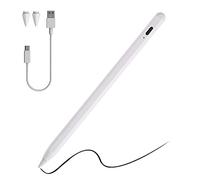 BeisDirect Stylus Pen Pressure Sensitive Pens for ipad Huawei XiaoMi MiPad 5 Pro 11" 2021 MiPad5 Tablet Pen Rechargeable Input Pens Active Pen Touch Stylus Pen (White)