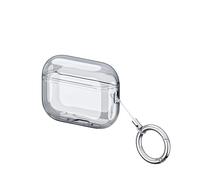 BeisDirect Transparent Protective Case for Airpods Pro 3, TPU Soft Cover Compatible with Airpods Pro 3 Headphone Shockproof Clear Case Protective Sleeve with Keyring (Transparent)