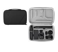 BeisDirect Travel Carrying Case for DJI OSMO Action 5 Pro/4/3, Hard Storage Case Carry Bag Portable Storage Bag EVA Protective Case Sports Camera Handbag Accessories (Black Large Bag)