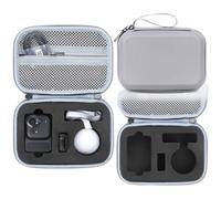 BeisDirect Travel Carrying Case for Insta360 GO Ultra, Portable Camera Storage Bag PU Hard Protective Case for Insta 360 GO Ultra Action Camera Accessories (Gray)