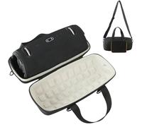BeisDirect Travel Case for JBL Xtreme 3 Speaker, Hard EVA Carring Case with Shoulder Strap Storage Bag for JBL Xtreme3 Portable Wireless Bluetooth Speaker and Accessories (Grey Lined)