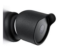 BeisDirect Waterproof Silicone Protective Case For Google Nest Cam Outdoor or Indoor Battery Surveillance Camera Protective Cover Sleeve Accessories All-Weather Protection (Black)