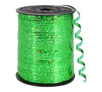 BEISHIDA 500 Yards Green Curling Ribbon Shiny Metallic Balloon String Roll Christmas Decoration Gift Wrapping Ribbon Christmas Decorationfor Party Festival Art Craft Decor Florist Flowers Decoration