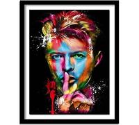 BEISHIYE DIY 5D Diamond Art Set David Bowie Suitable for Adults and Beginners, Full Diamond Cross Stitch Crystal Water Diamond Art Embroidery Canvas Crafts Home Wall Decoration Frameless (40x50cm)