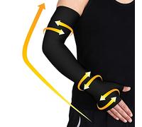 beister 20-30 mmHg Compression Arm Sleeve with Thumb Support for Women Men