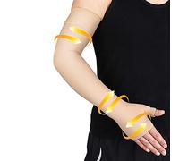 beister Lymphedema Medical Compression Arm Sleeve with Gauntlet for Men & Women (Single), 20-30 mmHg Full Arm Support