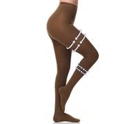 Beister Medical Compression Pantyhose for Women & Men, Opaque Closed Toe 20-30mmHg Graduated Support Tight, Waist High Compression Circulation Leggings for Varicose Veins, Edema, Flight, DVT