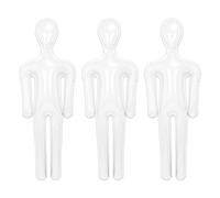 Beistle 3 Piece 4' 6" Inflatable Body For Murder Mystery Crime Scene Party Halloween Decorations, Celebrating With You Since 1900, White