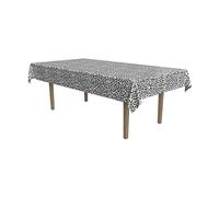 Beistle 53937 Snow Leopard Print Tablecover