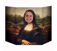 Beistle 57976 Mona Lisa Door Banner, Solid, Multicolor, 3' 1" x 25"