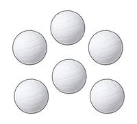 Beistle 6 Piece Paper Cut Outs Volleyball Decorations for Sports Theme Party Supplies